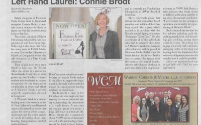 Left Hand Laurel: Connie Brodt